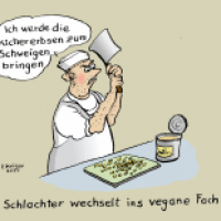 Veganer Schlachter