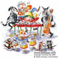 Rosie Teacup and her band