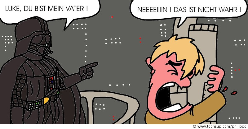 Cartoon: Vater 1