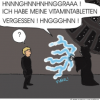 Palpatine's Todesstrahlen