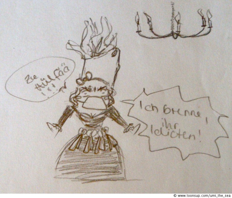 Concept Art / Character Design: Damals im Barock.. 1