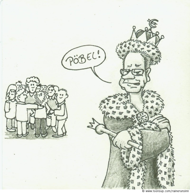 Cartoon: Deutschlands Außen(seiter)minister 1