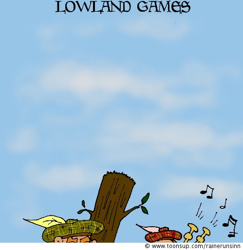 Cartoon: Scottish Games 2