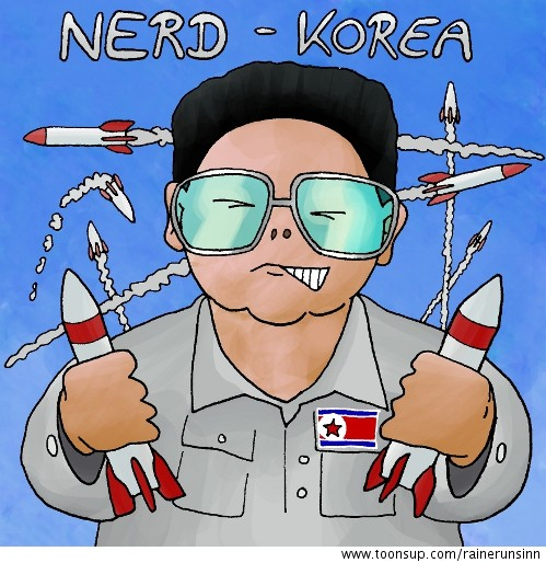 Karrikatur: Nerd Korea 1