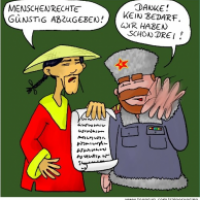 Menschenrechte abzugeben