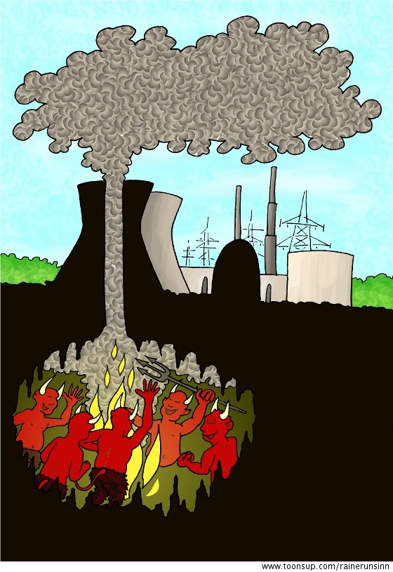 Cartoon: Atomenergie 1