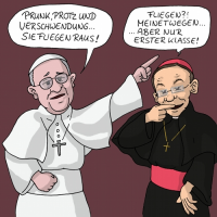 Tebartz-van Elsts Papstbesuch