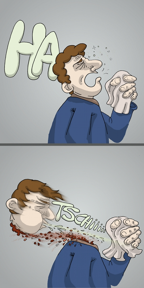 Comic: Hatschi! 1