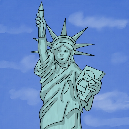 Cartoon: Je suis Charlie 1
