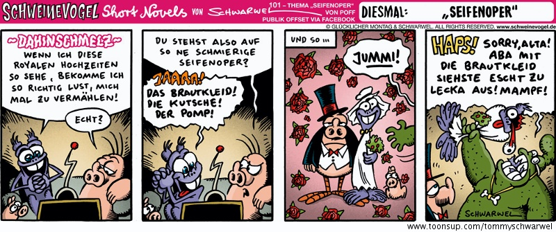 Buch: Schweinevogel Seifenoper 1