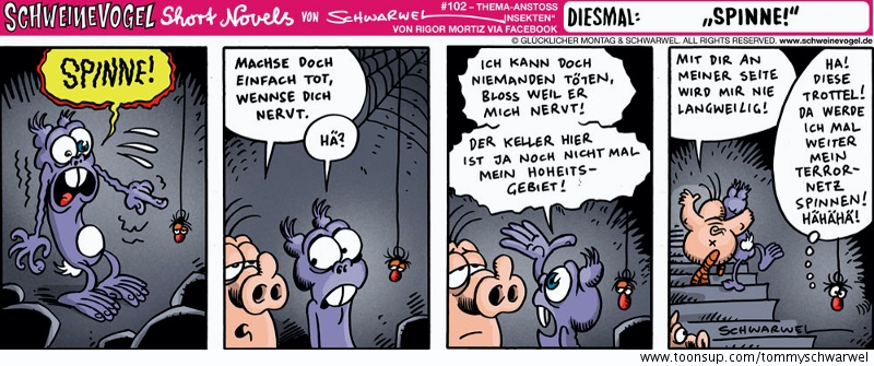 Buch: Schweinevogel Spinne 1