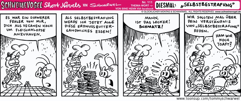 Comic: Schweinevogel Short Novel #111: Selbstbestrafung 1