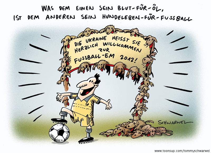 Buch: Hundeleben für Fußball - EM Ukraine 2012 1