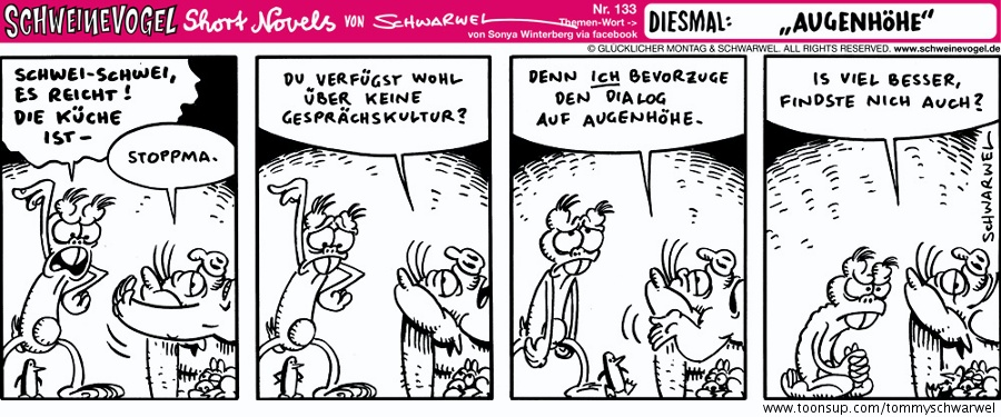 Comic: Schweinevogel Augenhöhe 1