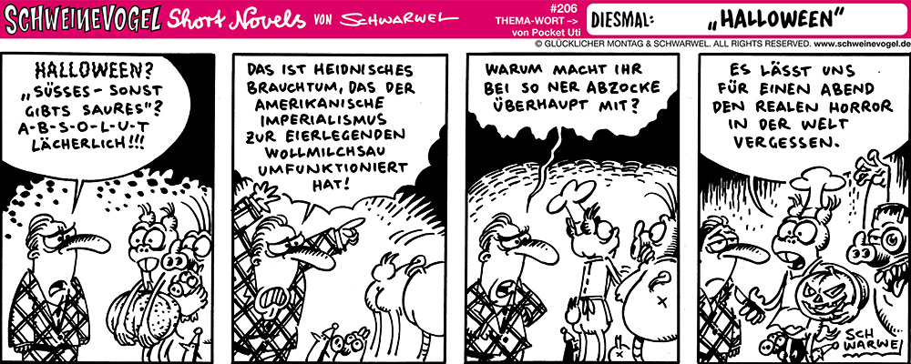 Comic: Schweinevogel Halloween 1