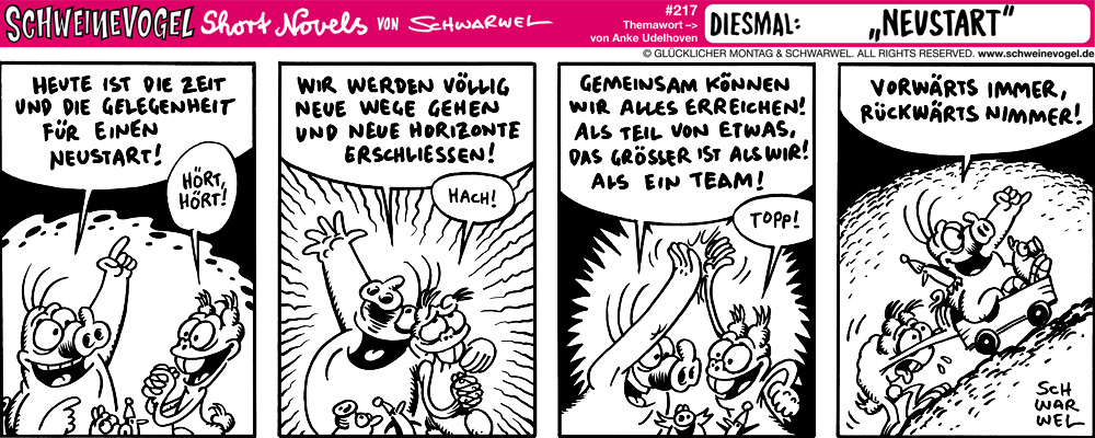 Book: Schweinevogel Neustart 1