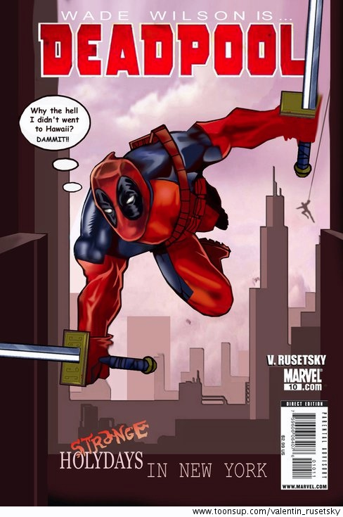 Cartoon: deadpool 1