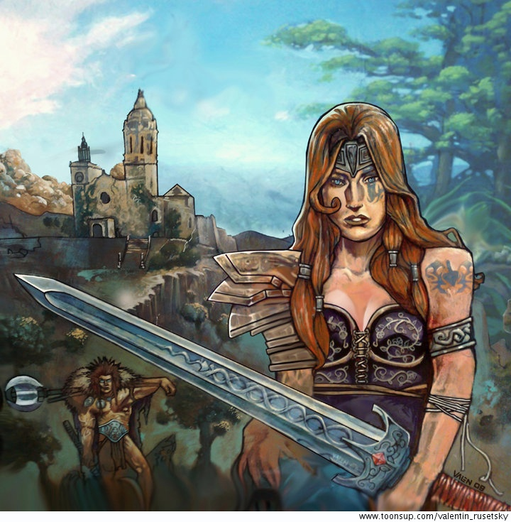 Cartoon: Red Sonja 1