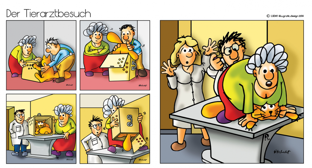 Comic: Mops und Möpschen, Der alltägliche Wahnsinn 2