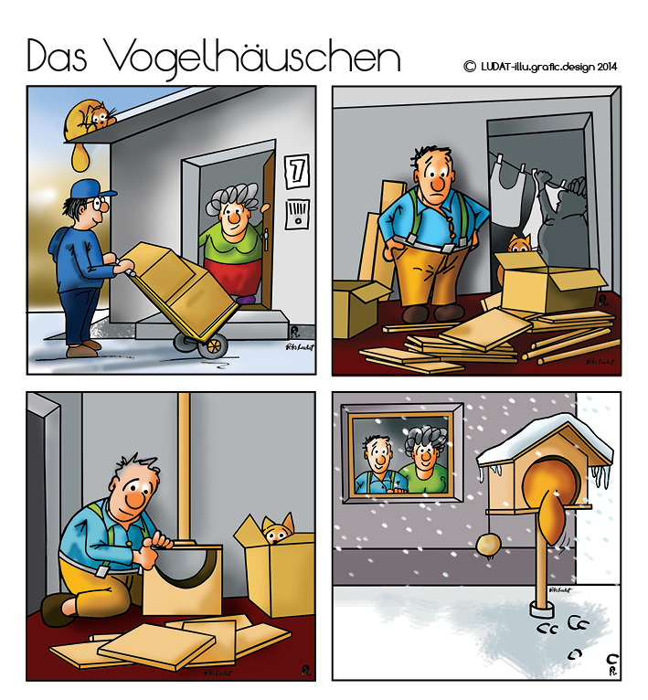 Comic: Das Vogelhäuschen 1