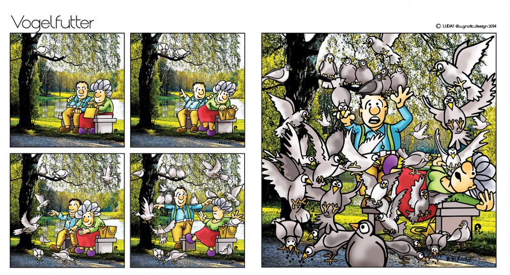 Comic: Vogelfutter 1