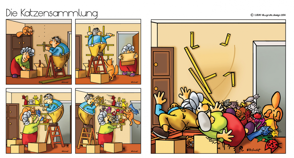 Comic: Die Katzensammlung 1