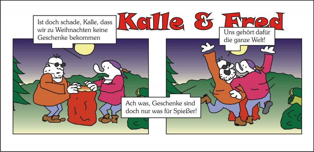 Comic: Kalle & Fred 1