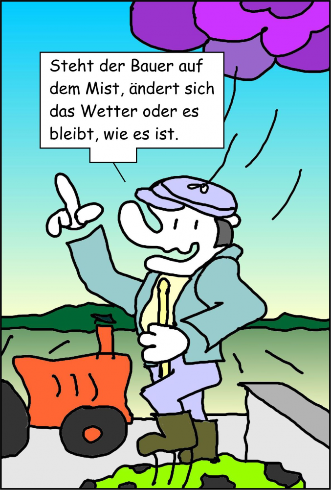 Cartoon: Wetter 1
