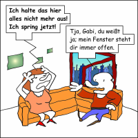 Ich spring jetzt