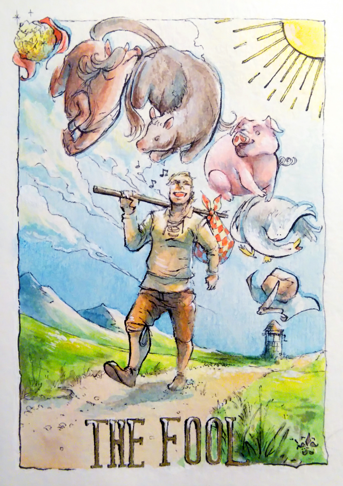 Illustration: Tarot trifft Märchen 1