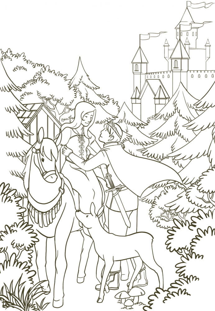 Illustration: Brüderchen und Schwesterchen 2