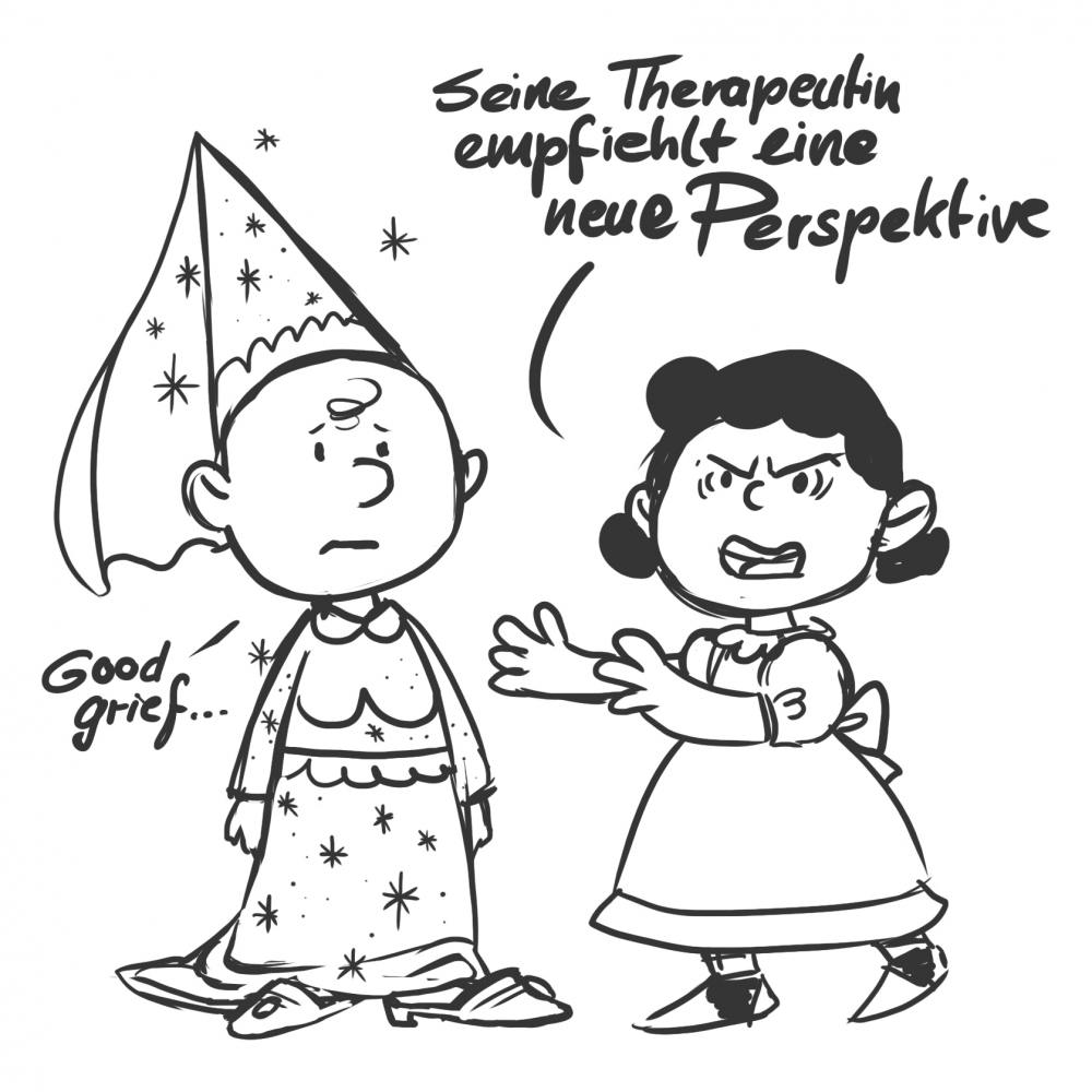 Illustration: Lucy die Therapeutin der anderen Art... 1
