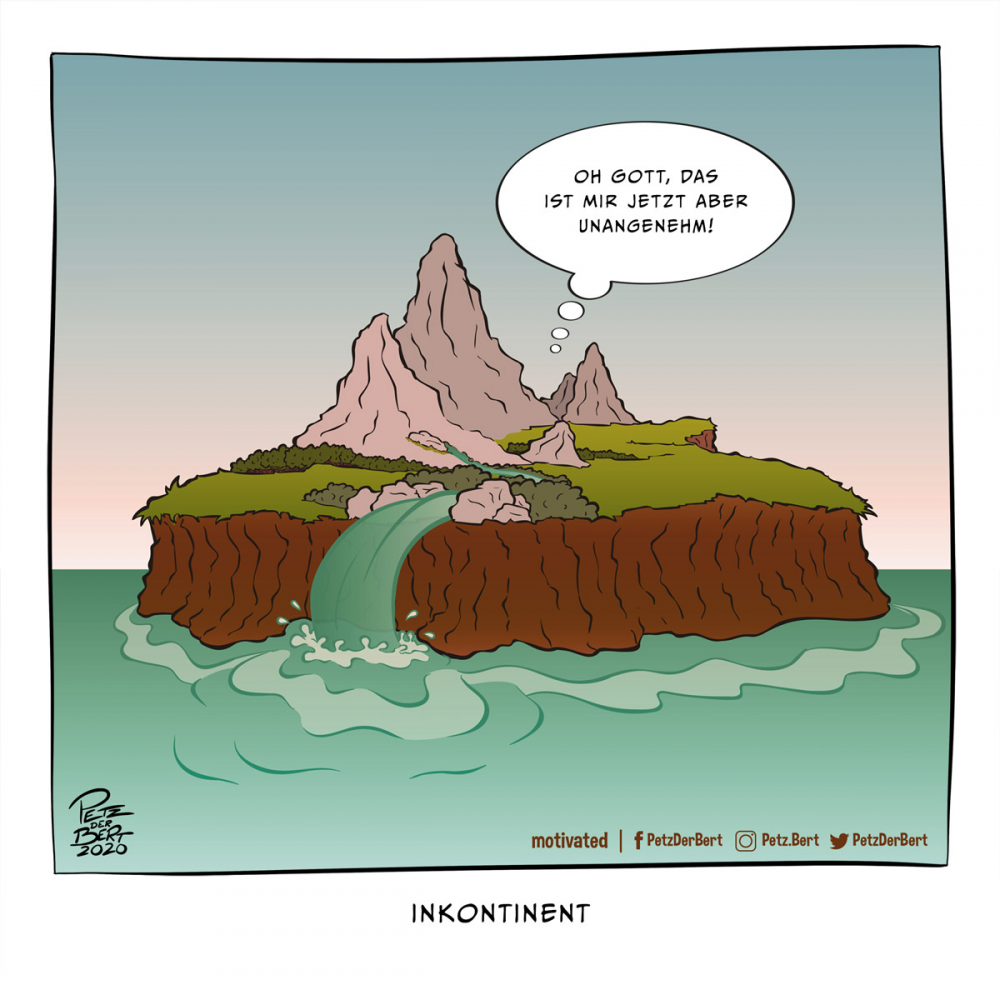 Cartoon: Inkontinent 1
