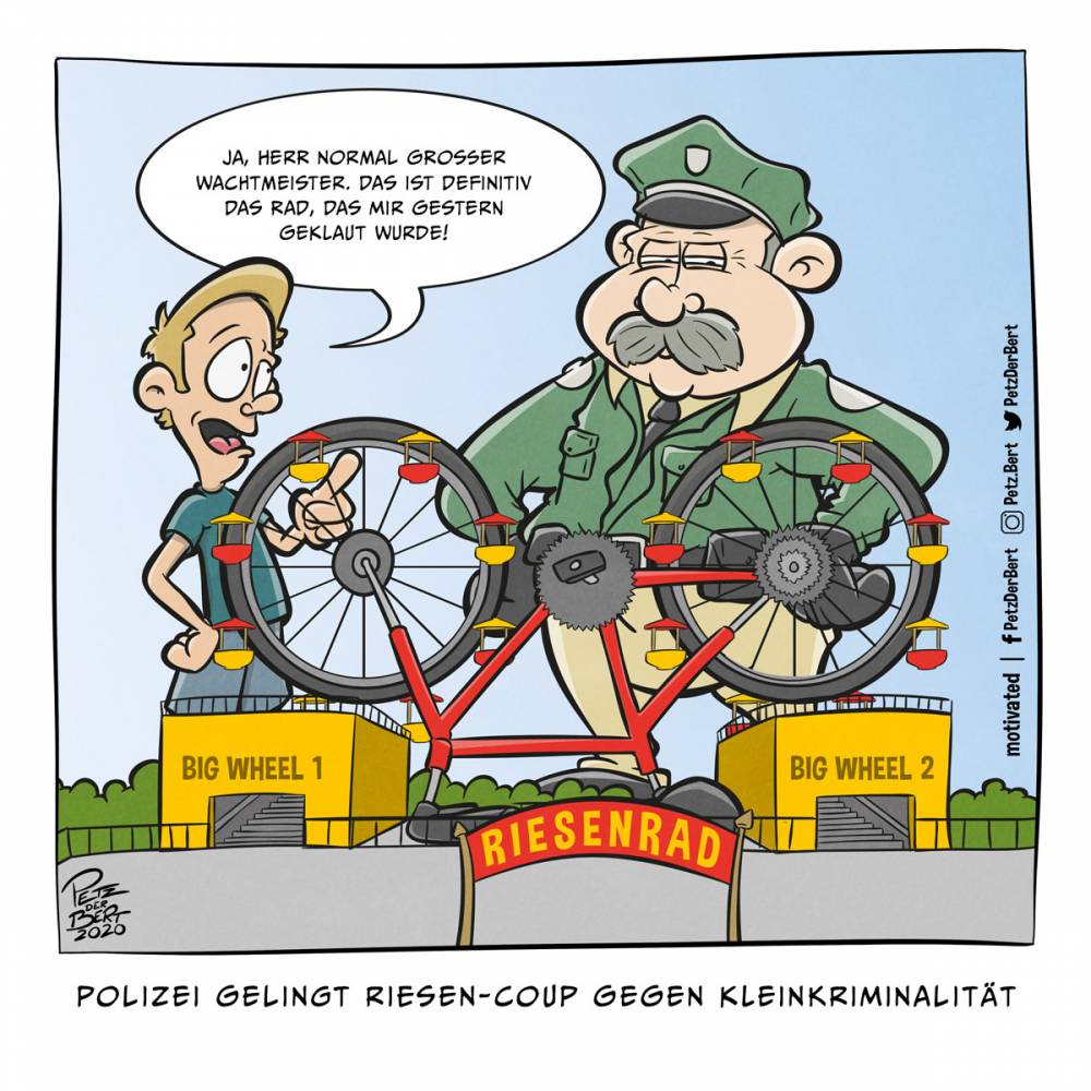 Cartoon: Riesenrad 1