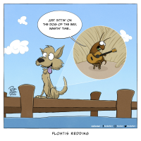 sittin' on the dog of the bay