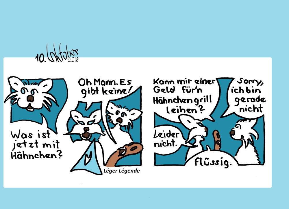 Comic: LL-Inktober2018-10-10 flüssig 1