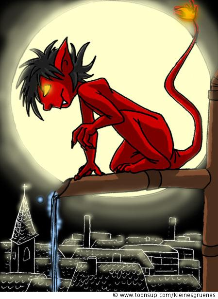 Illustration: kleiner dämon 1