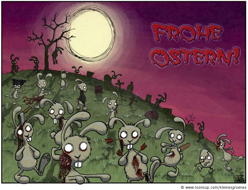 Illustration: Zombie-Ostern 1
