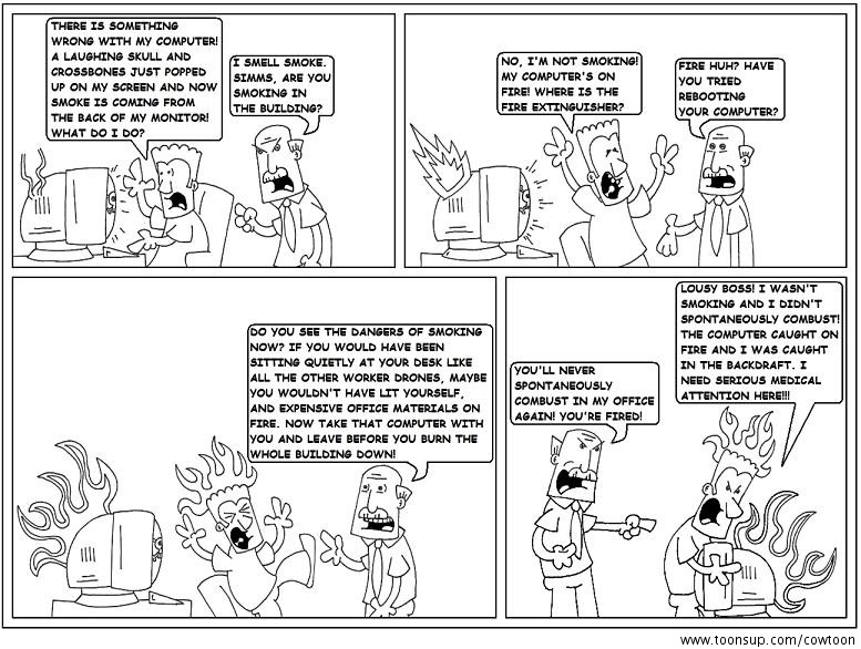 Cartoon: Fire 1