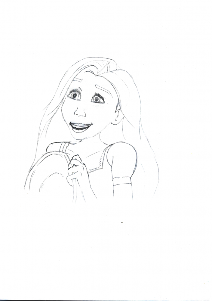 Concept Art / Character Design: Rapunzel 1