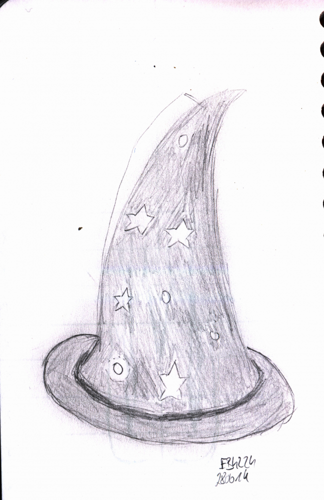 Concept Art / Character Design: Ein Hut voller Sterne 1