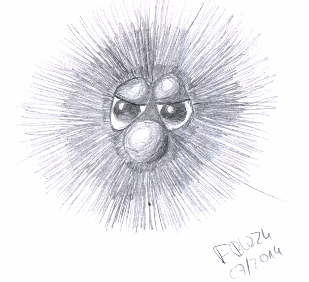 Concept Art / Character Design: Übungswuschel 1