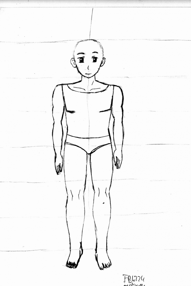 Concept Art / Character Design: Körperproportionen 1