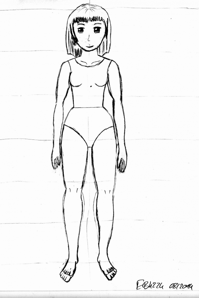 Concept Art / Character Design: Körperproportionen 2