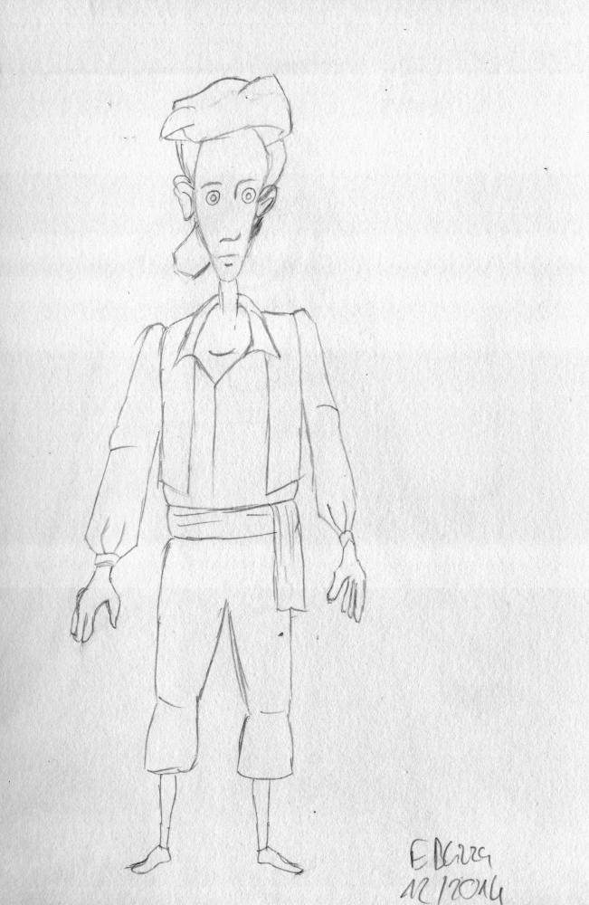 Illustration: Guybrush Threepwood 1