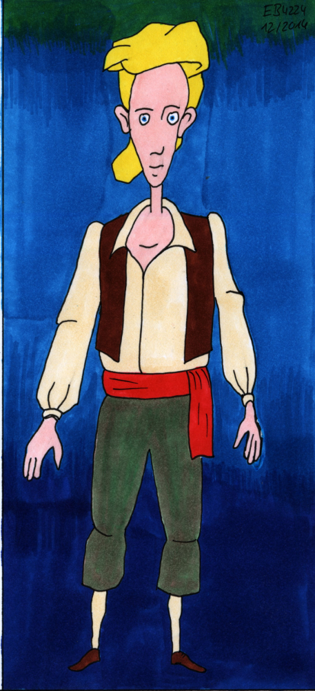 Illustration: Guybrush Threepwood 2