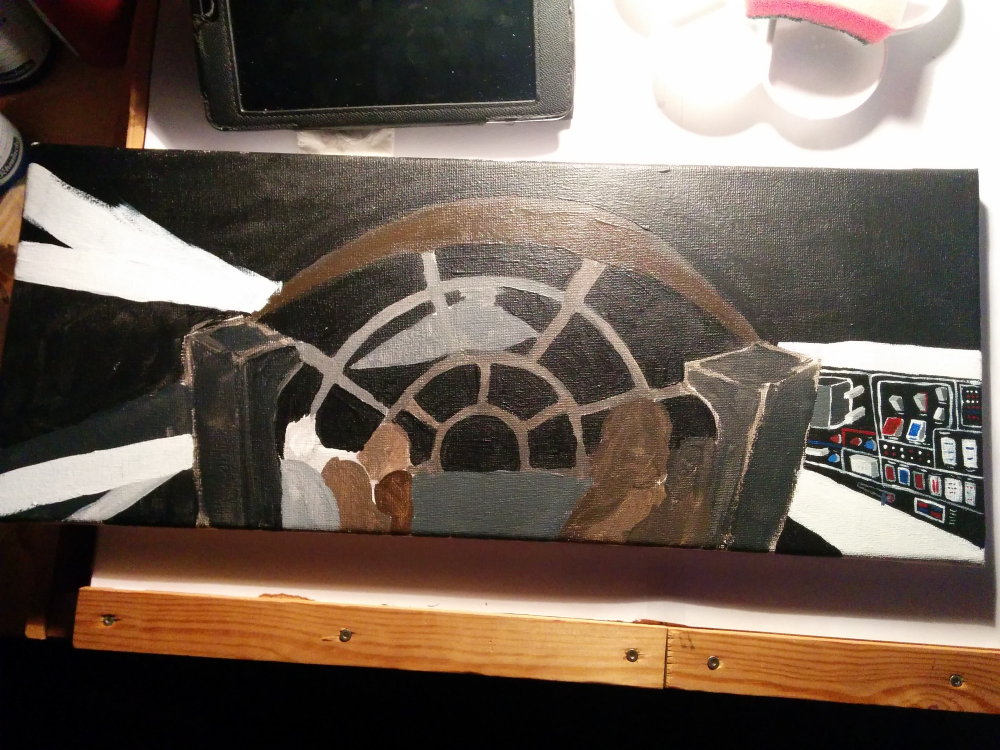 Illustration: Millenium Falcon Fanart (fertig) 8