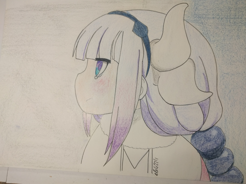 Illustration: Kanna aus Kobajashi-san Maid dragon 1