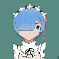 Fanart und gigitale Übung - Rem aus Re:??