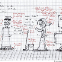 Gekrakel der frühen Jugend
